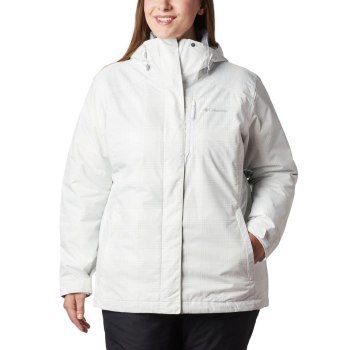 Columbia Whirlibird IV Interchange Plus Size, Chamarras Blancos Para Mujer | 109267-JIU